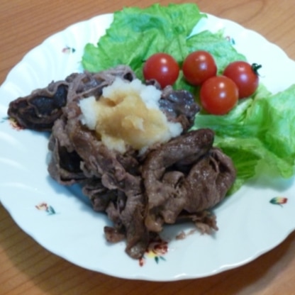 さっぱりしてるので、
お肉がいくらでも食べられます。
ごま油を使うことにより、、肉の味をひきたて、美味しくなりました。